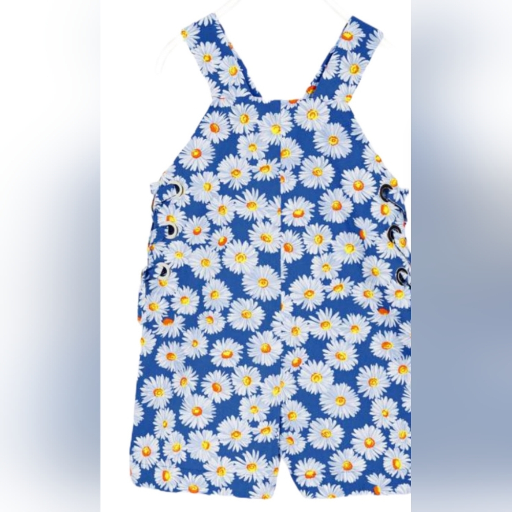 Zara kids daisy print jumpsuit sz 10/12